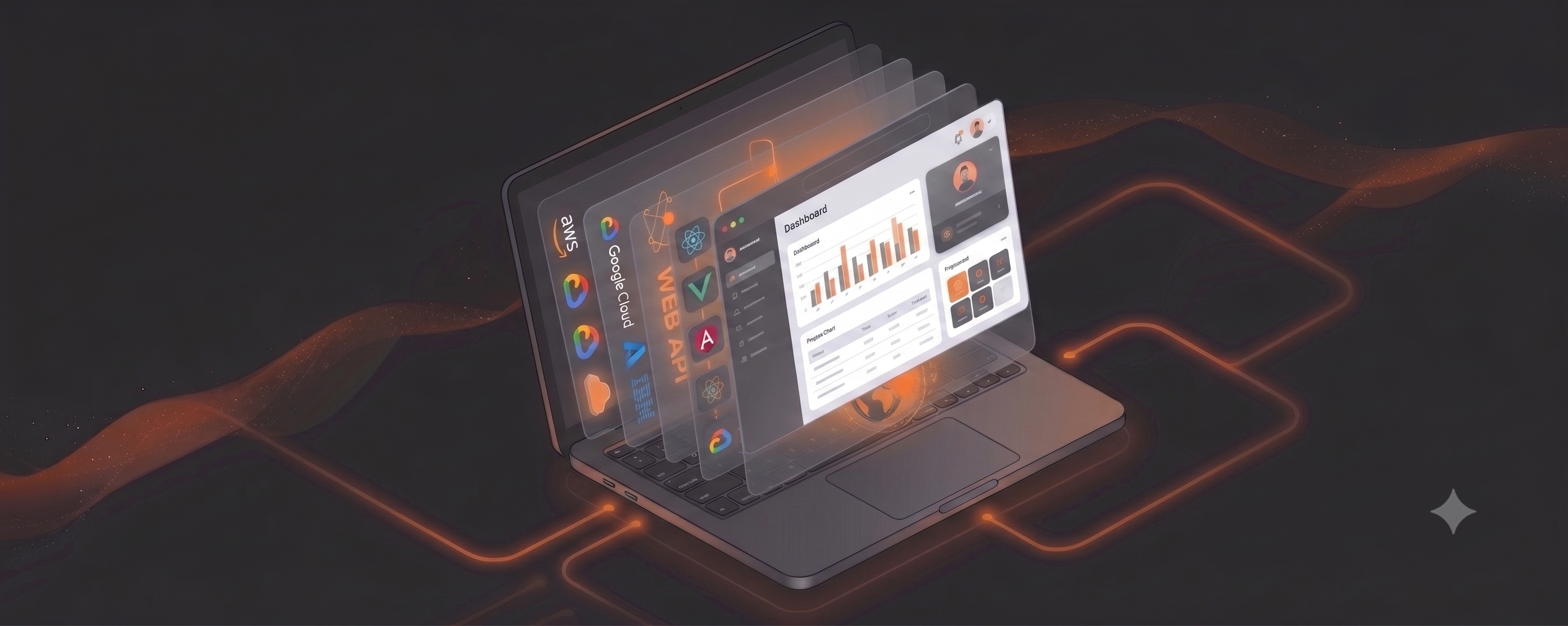 Панель вебзастосунку, створеного Appsvaro